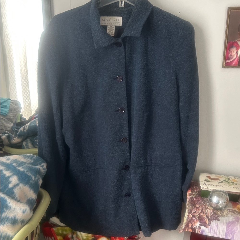 Maggie Navy Blazer for Women